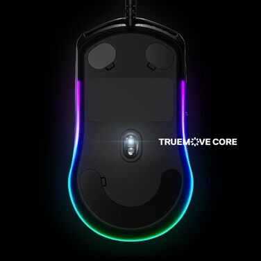 Ігрова миша SteelSeries Rival 3 - оптичний сенсор TrueMove Core з 8500 CPI - 6 програмованих кнопок - USB - роздільні кнопки запус