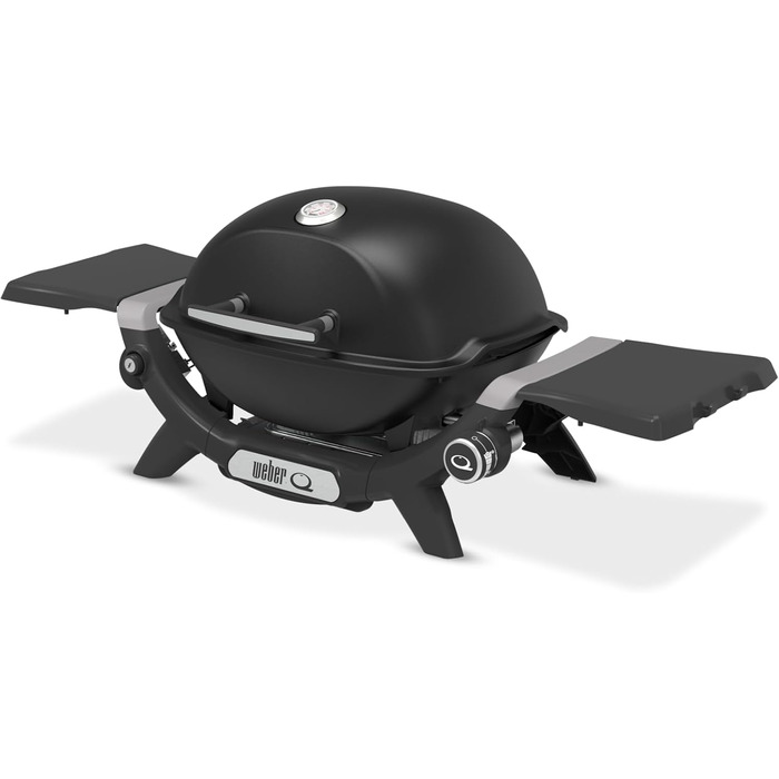 Газовий гриль Weber Q 1200N із бічними столиками