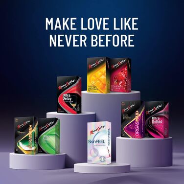 Презервативи KamaSutra Long Last Delaying Dotted, 12 шт