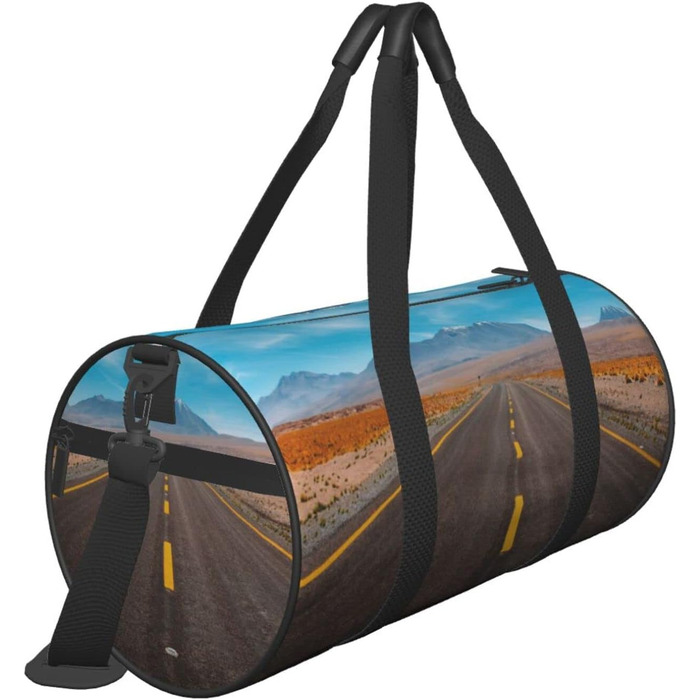 Дорожня сумка Пустельна траса, спортивна сумка для чоловіків та жінок, сумка-мішок, спортивна сумка