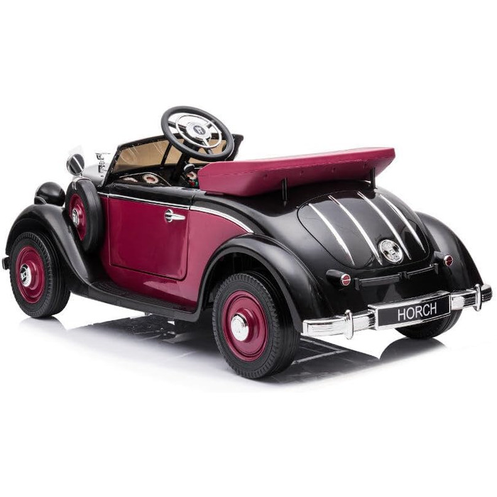 Дитячий електромобіль - ретро-автомобіль Audi Horch 930V - ліцензійний - 24V7AH, 2 двигуни - пульт дистанційного керування 2.4Ghz,