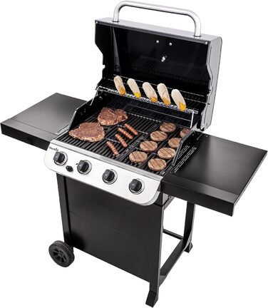 Газовий гриль Char-Broil Convective 410 B, 4 пальники, чорний