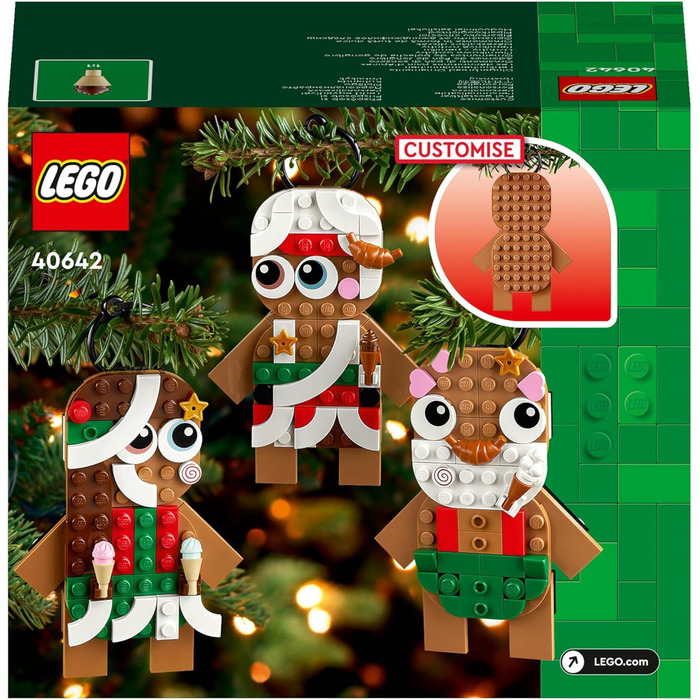 Конструктор LEGO Gingerbread Man Set 40642, різдвяна тематика