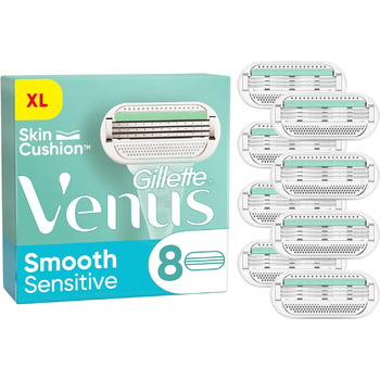 Леза для бритви Gillette Venus Smooth Sensitive Women, 8 змінних лез для жіночих бритв з 5-кратним лезом