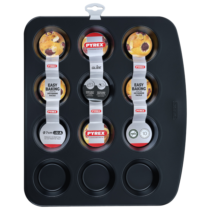 Форма для мафінів Pyrex Glide, 12 шт (7168822)