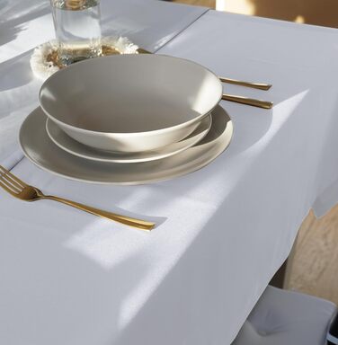 Скатертина Rollmayer скатертина столова гастрономічна колекція Vivid Uni однотонна легка в догляді миється 21 колір на вибір, вирі