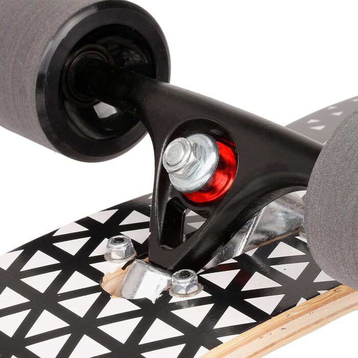 Лонгборд FunTomia Mach1 Bamboo керамічні підшипники Si3N4 drop-through camber cruiser T-Tool у комплекті бамбук + fiberglass 3-флекс повний компліт трикутник для карвінгу фрірайду оригінал Німеччина 2025