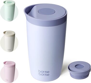 Термогорнятко BOTTLE BOTLE 350 мл для кави або чаю, герметичне та з кришкою Easy Quick-Press, утеплене горнятко Travel Mug Classic