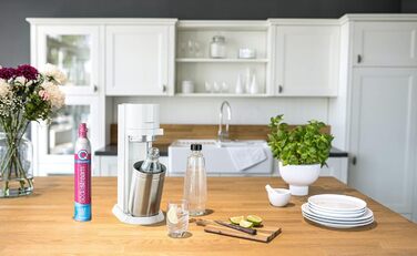 Скляна пляшка SodaStream 1 л, підходить для SodaStream DUO & E-DUO, 1 упаковка, прозора