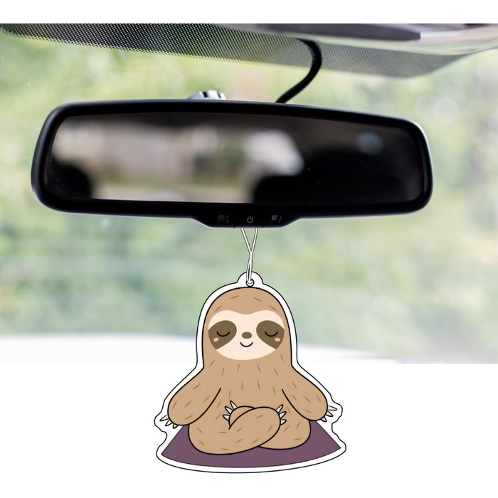 Лінивий автомобільний ароматизатор дерева смішний, автомобільний дозатор ароматів, тюнінг автомобіля ароматного дерева, освіжувач