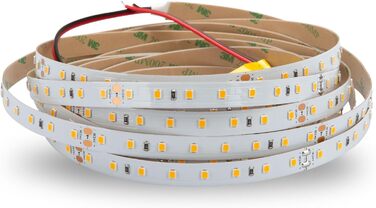 Світлодіодна стрічка Mextronic ATLA Теплий білий (3000K) 24W 5 метрів 24V IP20 CRI 92