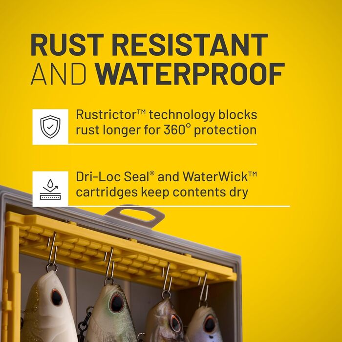 Коробка для риболовлі PLANO Edge 3700 Swimbait, 35,6 см Д x 22,9 см Ш x 6,7 см В, захищає до 24 приманок, універсальні рибальські коробки, технологія захисту від іржі Rustrictor, водонепроникне ущільнення, коробка для риболовлі EZ 3700 Swimbait