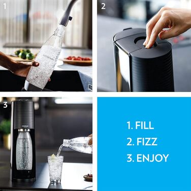 Виробник газованої води SodaStream Terra (білий) з пляшкою CO2 та DWS