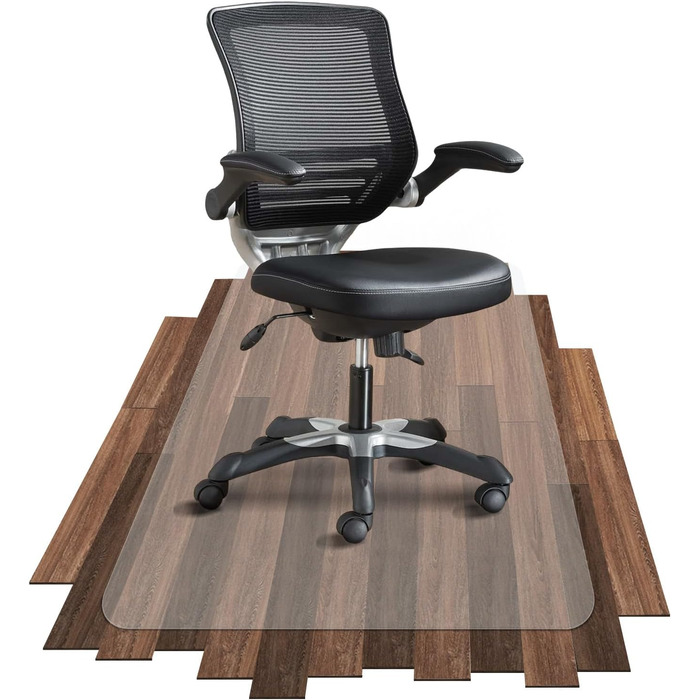 Килимок для офісних стільців COSYLAND, різні розміри - нековзний захисний килимок для стільців, молочно-білий Прозорий захисний килимок для підлоги (90x120 см)