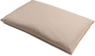 Подушка GIRAFFENLAND з органічного проса 40x60 см, подушка для сну з органічного перкалю органічний наповнювач, прямий наповнювач Нефарбована та невідбілена - подушка для голови з просом