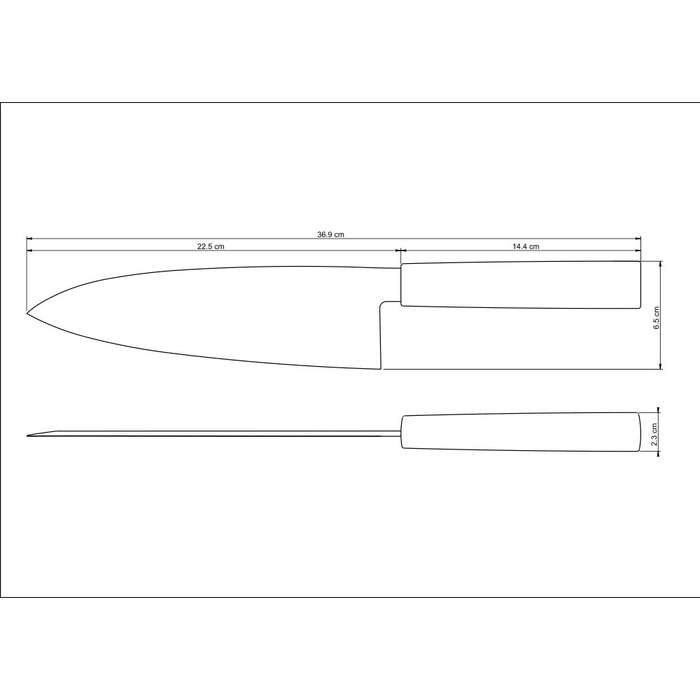 Ніж для суші TRAMONTINA SUSHI, 203 мм (6408243)