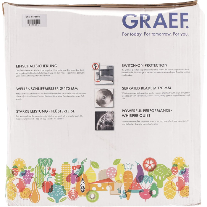 Слайсер для їжі Graef Classic C20 Single