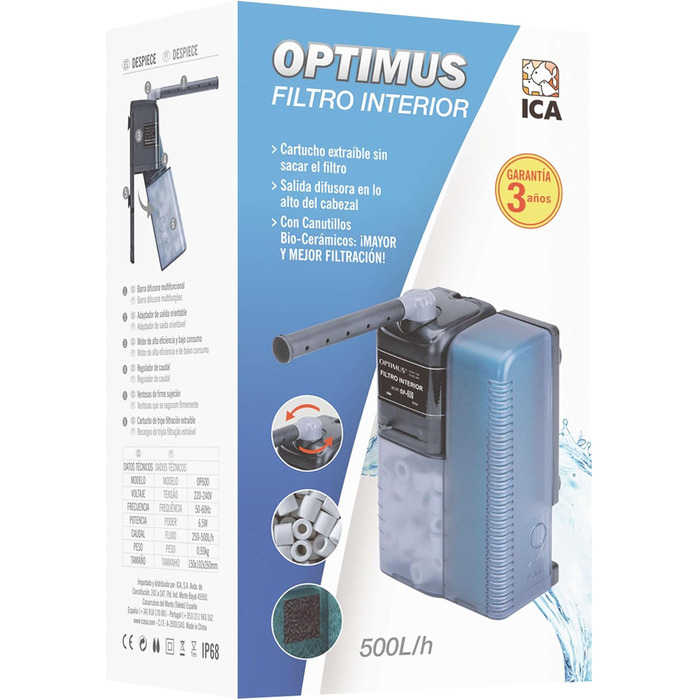 Салонний фільтр ICA OP600 Optimius 600