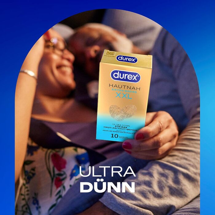Презервативи Durex Skin-to-Skin XXL, 10 шт