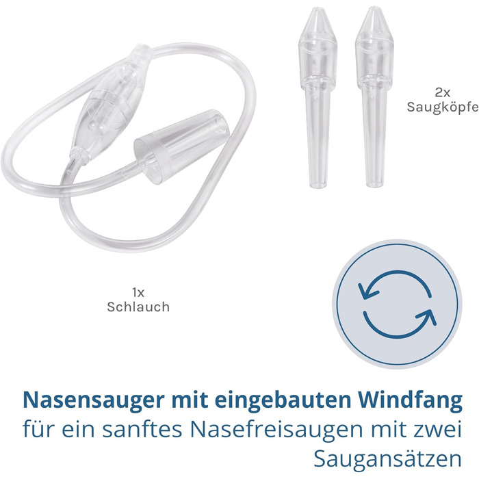 Дитячий назальний аспіратор Klugzeug - відсмоктувач носового секрету