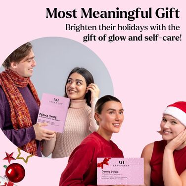 Ультразвуковий скраб для обличчя Skin Scrubber (набір з 3 шт.) - Засіб для глибокого очищення вугрів з розпилювачем для обличчя та набором інструментів для екстракції - Ультразвуковий пілінг шкіри з екстрактором пор