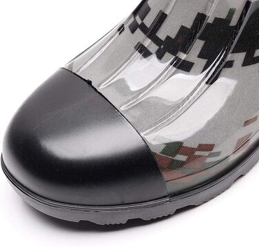 Водонепроникні гумові чоботи для чоловіків, камуфляжні чоботи, середньої висоти, туристичні чоботи, нековзні, туристичні чоботи, міцні, класичні, стильні, захисні гумові черевики для роботи на свіжому повітрі та в садівництві