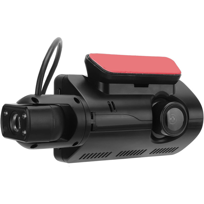 Відеореєстратор з автомобільною камерою в автомобільній камері спереду і ззаду, подвійний відеореєстратор, без підсвічування, нічн