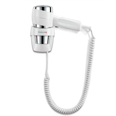 Фен Valera Action Super Plus 1600 з настінним кріпленням, 1600 Вт, колір білий/хром