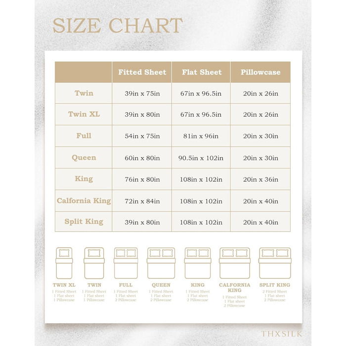 Набір простирадл з шовкової постільної білизни Taihu-Snow 100 19 мм шовкова вишивка тутового шовку Розкішний 4-секційний комплект