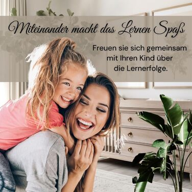 Настінний годинник Bada Bing Montessori для дітей - навчальний годинник без звуків цокання - аналоговий дитячий годинник для вивче