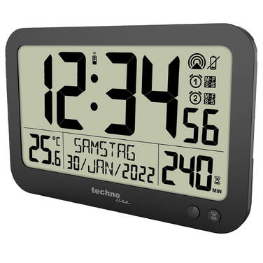 Годинник настінний Technoline WS8026 Black (WS8026)