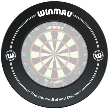 Кільце-фіксатор для мішені для дартсу Winmau, один розмір, чорний