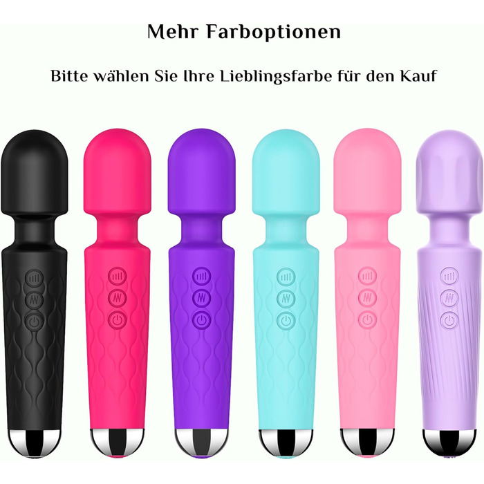 Вібратор Vibration для жінок Sex Toys, Фалоімітатор з 8 інтенсивностями вібрації, Секс іграшка для жінок пар 20 частот вібрації, Набори вібраторів для жінок Паличка для масажу клітора, фіолетовий