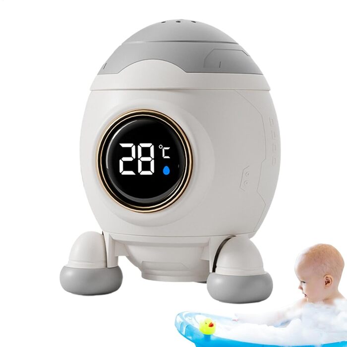 Дитячий термометр температури води, цифрові термометри Відображення миттєвої температури, цифровий кімнатний термометр, плаваючий