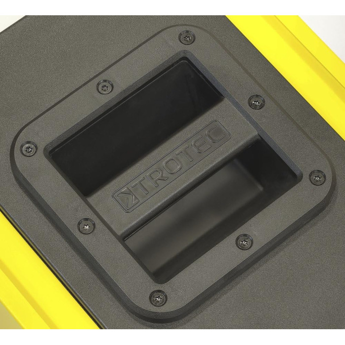 Електричний обігрівач TROTEC TEH 30 T, будівельний обігрівач потужністю 3,3 кВт та міцним захисним покриттям