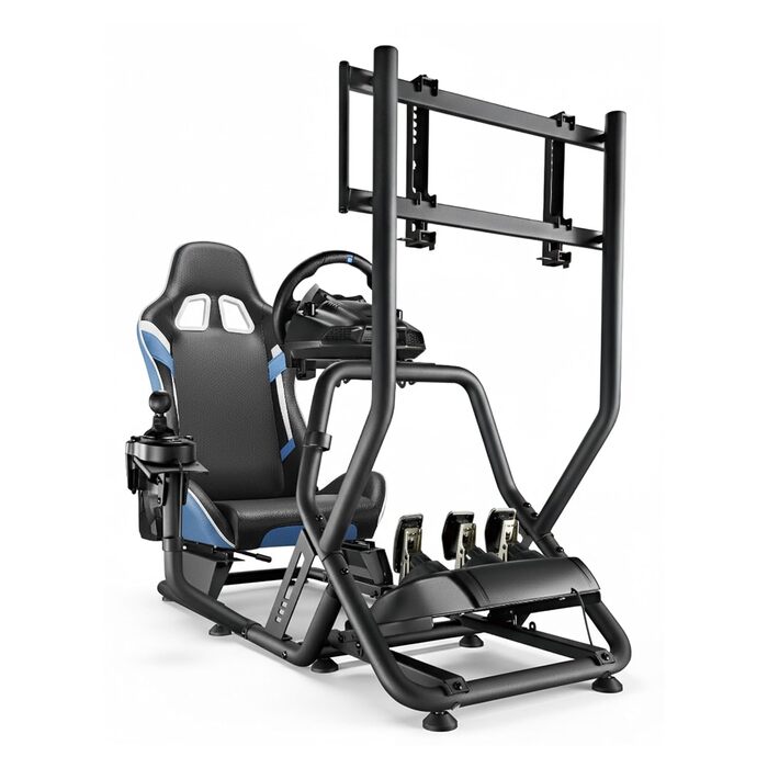 Симулятор кокпіта гоночного крісла повністю регульоване гоночне сидіння