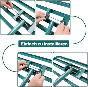 Гребінь для вирівнювання газону, 925 см, інструмент для догляду за газоном з регульованою ручкою 186 см, садовий рівняючий грабель для ґрунту, саду, двору, догляду за газоном (36 x 10 дюймів)