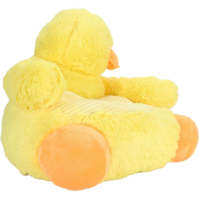 Плюшеве сидіння у формі качки зі спинкою - м&39яке, зручне та миється, милий дизайн тварин для спальні або ігрової кімнати