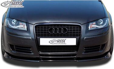 Передній спойлер RDX VARIO-X A3 8P 2005-2008 (3 двері Sportback) Передня губа Передній виступ Передній спойлер Кромка