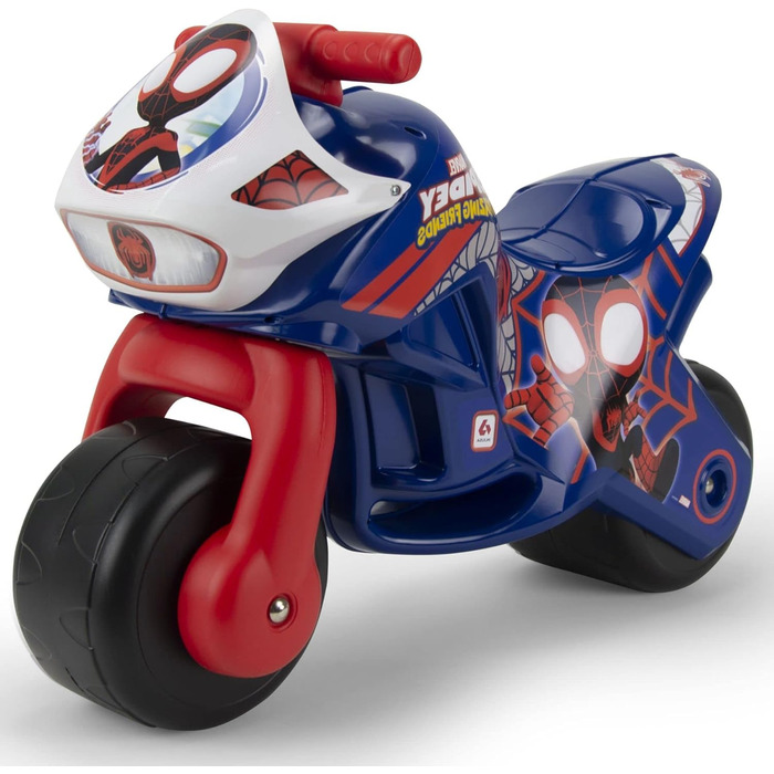 Мотоцикл-балансир Twin Dessert Spidery, Ride-On для дітей від 18 місяців, з міцним декором, широкими пластиковими колесами і батьк