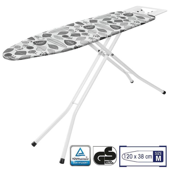Дошка для прасування Casa Si Superstandard Basic 120x38 White/Grey Trees (CS95150E290)