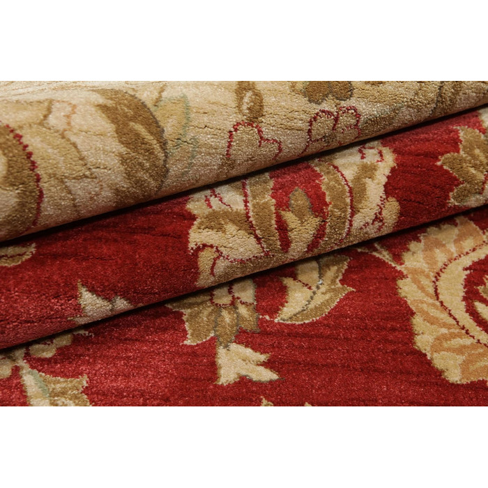 Килим із середнім ворсом, 300 см, круглий, східний килим Ziegler, Oeko-Tex Standard 100, передпокій, спальня, кухня, вітальня, чер