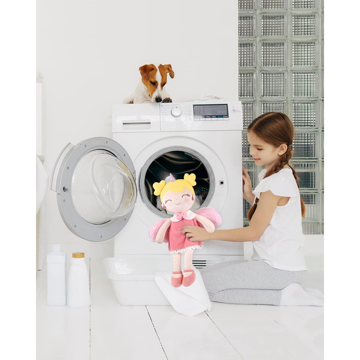 М&39яка тканинна лялька GAGAKU 40 см. Єдиноріг, ляльки-охоронці, подарунок на хрещення, подарунки на хрещення для дівчаток. М&39як