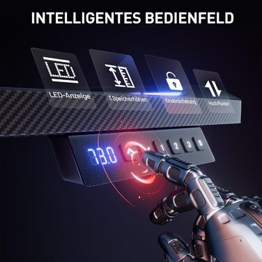 Стіл з регулюванням висоти 140 x 60 см, ігровий стіл зі світлодіодним освітленням, електричний стіл, стіл для роботи сидячи та стоячи з вуглецевим волокном, електричний комп&39ютерний стіл з 3-функційною пам&39яттю, чорний