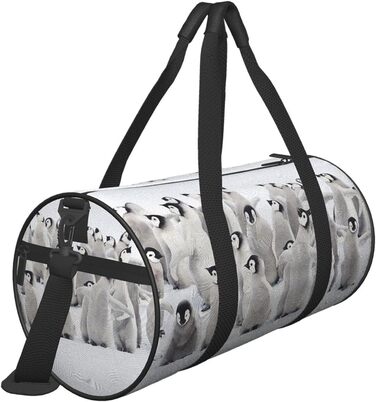 Дорожня сумка-мішок Пінгвін для сім'ї, спорту та фітнесу, велика сумка для подорожей та покупок, сумка для ночівлі та вихідних для чоловіків та жінок