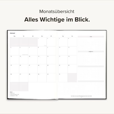 Планувальник Парето 2026 Ідеальна організація, досягнення цілей, підвищення продуктивності, розвиток корисних звичок Тижневий планувальник 2026, книжковий календар, щоденник, журнал успіху Schwarz Schwarz 26