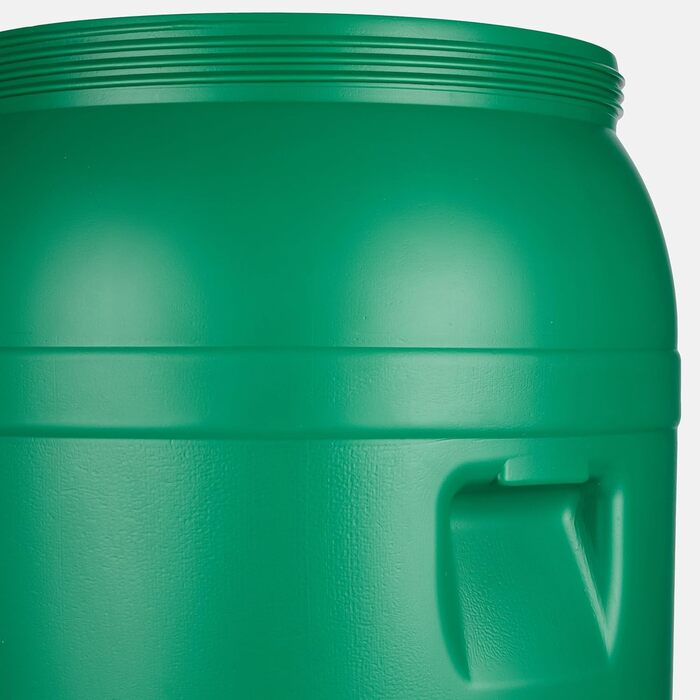 Кормовий бункер з широким горлом об&39ємом 250 літрів та кришкою (без ущільнювача) контейнер з HDPE без BPA для води, зберігання, корму для тварин, квашеної капусти та солінь GD-0142 250 л зеленого кольору