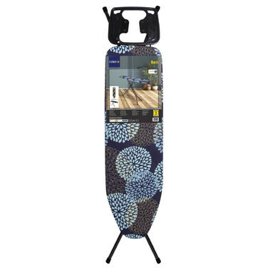 Дошка для прасування Casa Si Ben 110x30 Black with Blue Firework (CS98090G387)