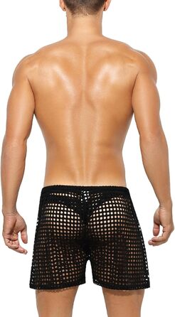 Чоловічі сітчасті шорти Casey Kevin, чорні, розмір L
