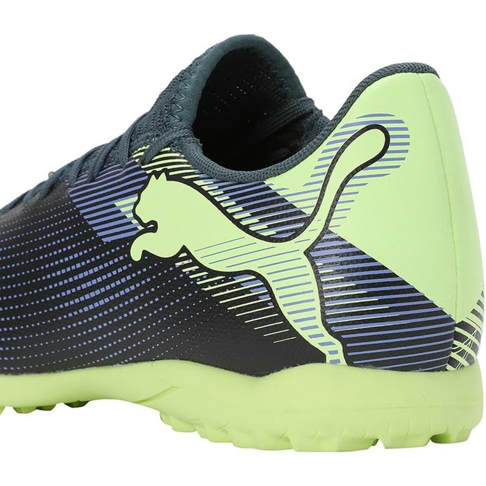 Футбольні бутси Puma Unisex Future 7 Play TtSoccer 42.5 EU сірий, небо, електро фіолетовий, яблуко Puma білий